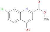 METHYL 7-CHLORO-4-HYDROXYQUINOLINE-2-CARBOXYLATE