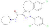 N-PIPERIDINYL-[8-CHLORO-1-(2,4-DICHLOROPHENYL)-1,4,5,6-TETRAHYDROBENZO-[6,7]CYCLOHEPTAL[1,2-C]PYRA…