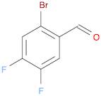 2-Bromo-4,5-difluorobenzaldehyde