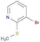 3-Bromo-2-(methylthio)pyridine