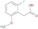 2-Fluoro-6-methoxyphenylaceticacid