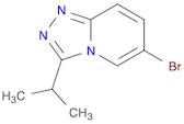 6-BROMO-3-ISOPROPYL-[1,2,4]TRIAZOLO[4,3-A]PYRIDINE