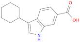 3-cyclohexylindole-6-carboxylicacid