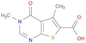 3,5-DIMETHYL-4-OXO-3,4-DIHYDROTHIENO[2,3-D]PYRIMIDINE-6-CARBOXYLIC ACID