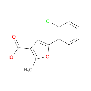 5-(2-chlorophenyl)-2-methyl-3-furoic acid