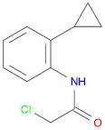 2-chloro-N-(2-cyclopropylphenyl)acetamide