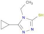 5-Cyclopropyl-4-ethyl-4H-1,2,4-triazole-3-thiol