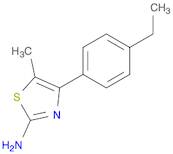 4-(4-ETHYL-PHENYL)-5-METHYL-THIAZOL-2-YLAMINE