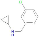 N-(3-CHLOROBENZYL)-N-CYCLOPROPYLAMINE