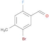 5-Bromo-2-fluoro-4-methylbenzaldehyde