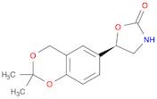 2-Oxazolidinone, 5-(2,2-diMethyl-4H-1,3-benzodioxin-6-yl)-, (5R)-