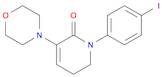 1-(4-iodophenyl)-3-morpholino-5,6-dihydropyridin-2(1H)-one