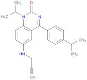 2(1H)-QUINAZOLINONE, 1-(1-METHYLETHYL)-4-[4-(1-METHYLETHYL)PHENYL]-6-(2-PROPYN-1-YLAMINO)-