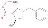 Trans-1-Benzyl-4-methylpyrrolidine-3-carboxylic acidethylester