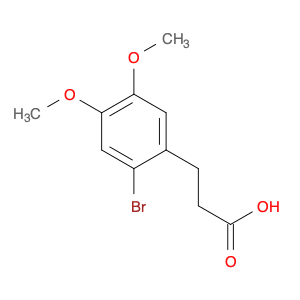 Benzenepropanoic acid, 2-bromo-4,5-dimethoxy- (9CI)