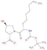 L-Proline, 1-[(2S)-2-[[(1,1-diMethylethoxy)carbonyl]aMino]-1-oxo-8-nonen-1-yl]-4-hydroxy-, (4R)-