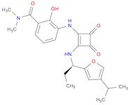 3-[[3-[(DIMETHYLAMINO)CARBONYL]-2-HYDROXYPHENYL]AMINO]-4-[[(R)-1-(4-ISOPROPYLFURAN-2-YL)PROPYL]A...