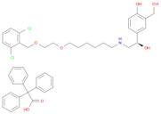 Benzeneacetic acid, α,α-diphenyl-, coMpd. with (α1R)-α1-[[[6-[2-[(2,6-dichlorophenyl)Methoxy]ethox…