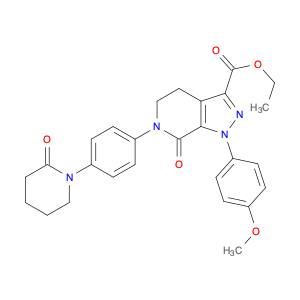 1-(4-Methoxyphenyl)-7-oxo-6-[4-(2-oxopiperidin-1-yl)phenyl]-4,5,6,7-tetrahydro-1H-pyrazolo[3,4-c...