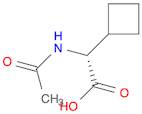 (R)-2-Acetamido-2-cyclobutylacetic acid