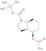 1H-Indole-1-carboxylic acid, 4-(acetyloxy)octahydro-, 1,1-dimethylethyl ester, (3aS,4R,7aS)-