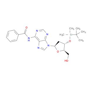 N-Benzoyl-2'-deoxy-3'-O-[(1,1-dimethylethyl)dimethylsilyl]-Adenosine