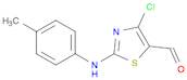 4-CHLORO-2-[(4-METHYLPHENYL)AMINO]-1,3-THIAZOLE-5-CARBALDEHYDE