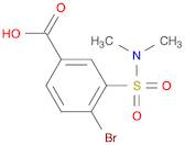 4-Bromo-3-(N,N-dimethylsulfamoyl)benzoic acid