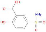 2-Hydroxy-5-sulfamoylbenzoic acid