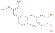 (S)-1,2,3,4-tetrahydro-1-[(3-hydroxy-4-methoxyphenyl)methyl]-6-methoxy-2-methylisoquinolin-7-ol