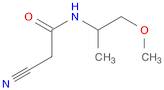 2-CYANO-N-(2-METHOXY-1-METHYL-ETHYL)-ACETAMIDE