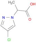 2-(4-chloro-1H-pyrazol-1-yl)propanoic acid