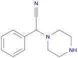 2-phenyl-2-(piperazin-1-yl)acetonitrile