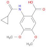 2-[(CYCLOPROPYLCARBONYL)AMINO]-4,5-DIMETHOXYBENZOIC ACID