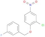 3-Chloro-4-(3-fluorobenzyloxy)nitrobenzene