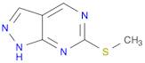 6-(Methylthio)-1H-pyrazolo[3,4]pyrimidine