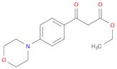 4-(4-MORPHOLINYL)-β-OXO-BENZENEPROPANOIC ACID ETHYL ESTER