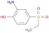 2-AMINO-4-(ETHYLSULFONYL)PHENOL