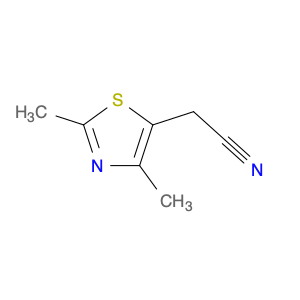 2-(2,4-dimethylthiazol-5-yl)acetonitrile