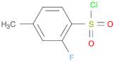 2-FLUORO-4-METHYLBENZENESULFONYL CHLORIDE