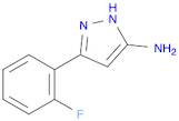 3-Amino-5-(2-fluorophenyl)-1H-pyrazole