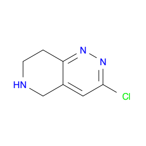 3-chloro-5,6,7,8-tetrahydropyrido[4,3-c]pyridazine