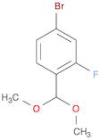 4-BROMO-2-FLUOROBENZALDEHYDE DIMETHYL ACETAL