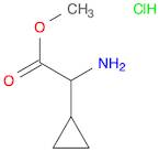 methyl-2-amino-2-cyclopropyla cetate hydrochloride