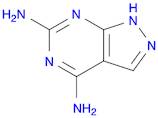 1H-Pyrazolo[3,4-d]pyrimidine-4,6-diamine (9CI)