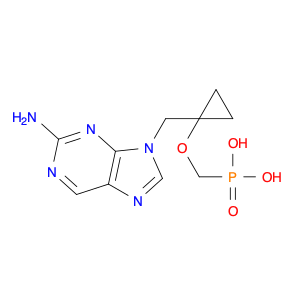 PHOSPHONIC ACID, [[[1-[(2-AMINO-9H-PURIN-9-YL)METHYL]CYCLOPROPYL]OXY]METHYL]- (9CI)