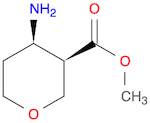 2H-Pyran-3-carboxylicacid,4-aminotetrahydro-,methylester,(3R,4R)-(9CI)