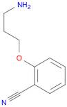 2-(3-Aminopropoxy)benzonitrile