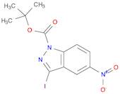 3-IODO-5-NITRO-1H-INDAZOLE-1-CARBOXYLIC ACID TERT-BUTYL ESTER