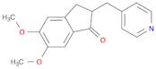 5,6-DIMETHOXY-2-PYRIDIN-4-YLMETHYL-INDAN-1-ONE